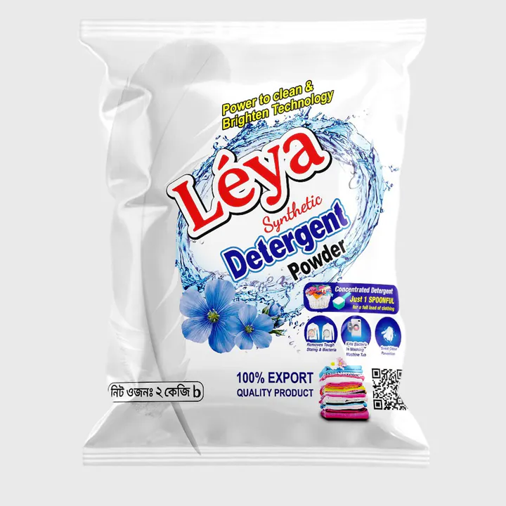 Léya Synthetic Detergent Powder white pack