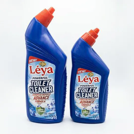 Two bottles of Léya Powerful Toilet Cleaner